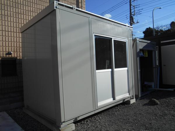 埼玉県朝霞店/展示場の中古ユニットハウス・プレハブ・コンテナハウスCT-32J(2.16坪)の本体の外観