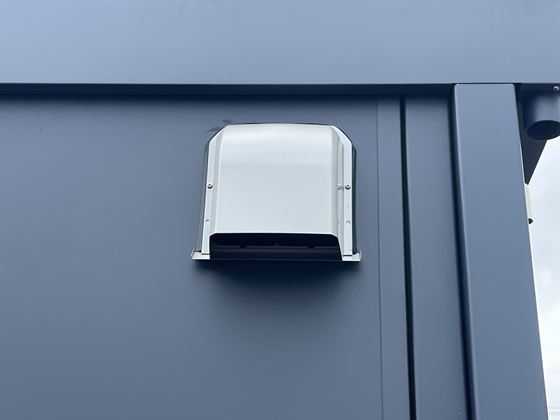 福井県 2.43坪 新棟 38MSL　外観　パイプファンΦ100