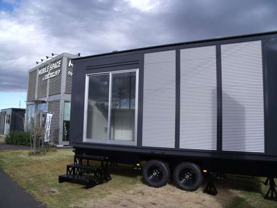 埼玉県 3.90坪 新棟 MSトレーラー CT-54J AC付 外観