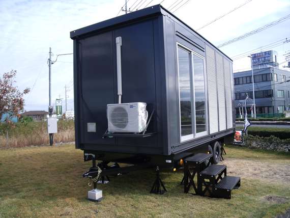 埼玉県 3.90坪 新棟 MSトレーラー CT-54J AC付 外観