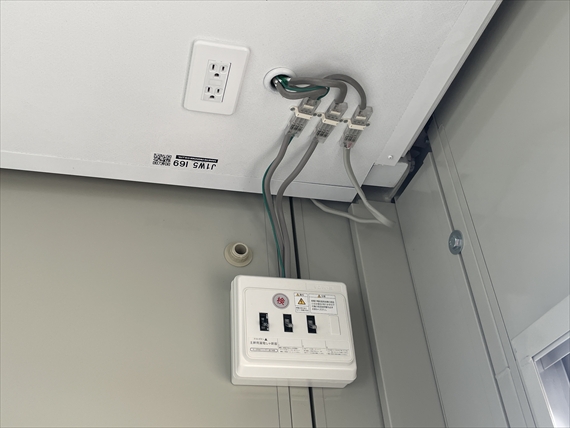 茨城県 2.16坪 中古 CT-42J 内観 分電盤