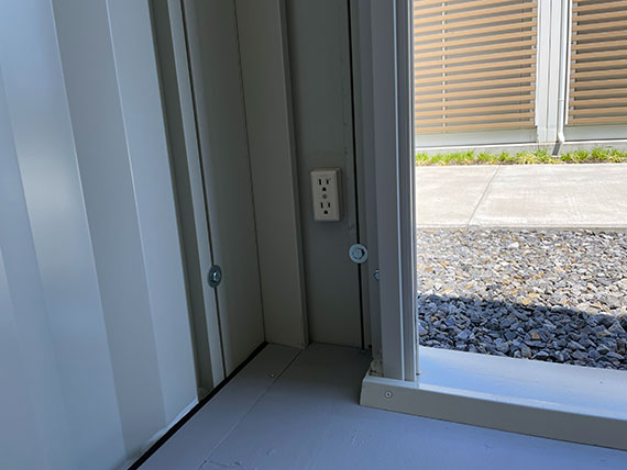 茨城県 2.16坪 中古 CT-32JG 内観 コンセント