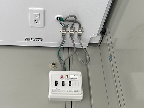 茨城県 2.16坪 中古 CT-41J 内観　分電盤