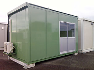 京都府 ユニットハウス・プレハブ 2.16坪 CT-32J 標準色