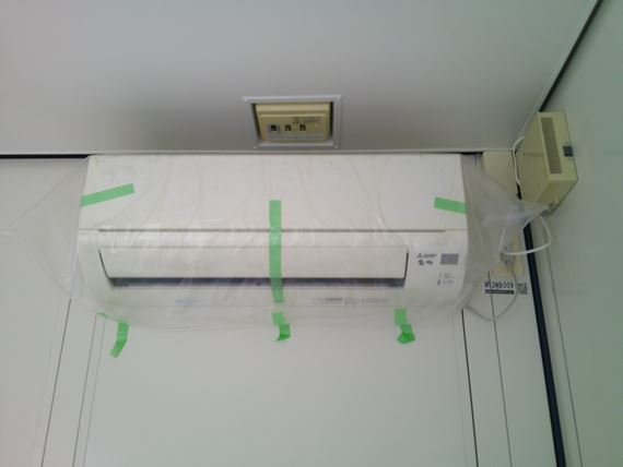 京都 2.44坪 新棟 38MSL AC付 内観 エアコン