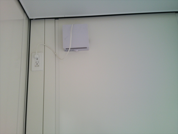 京都 2.43坪 新棟 38MSL 換気扇