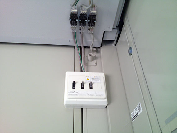 京都府 2.83坪 中古 CT-41J 分電盤