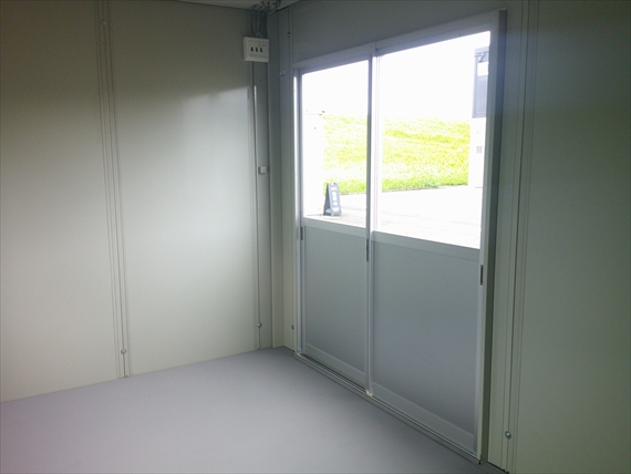 京都府 2.16坪 中古 CT-32J  内観　引戸ガラス