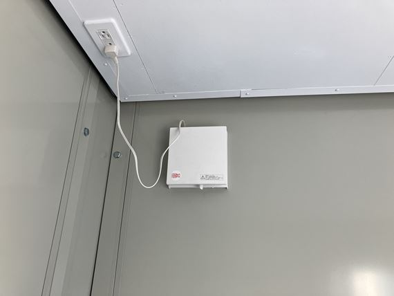 茨城県 2.16坪 中古 CT-32J 内観 換気扇