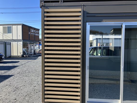 茨城県 2.16坪 中古 CT-32J 外観 ルーバー