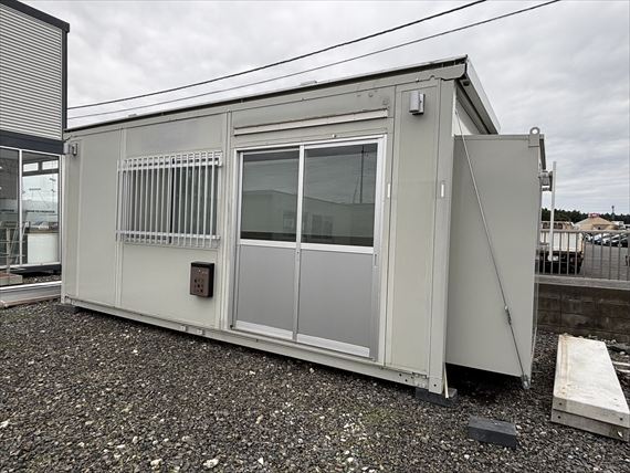 茨城県 5.00坪 中古 CT-54J AC・カプセル付 外観 右アングル