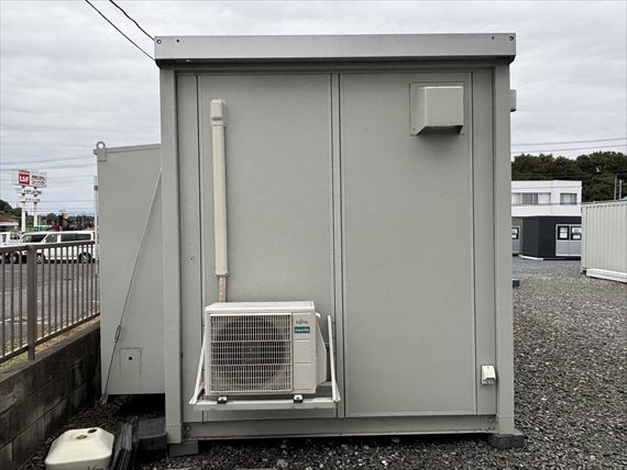 茨城県 5.00坪 中古 CT-54J AC・カプセル付 外観 左側面