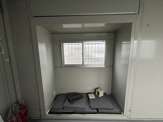 茨城県 5.00坪 中古 CT-54J AC・カプセル付 内観 AC・カプセル部分