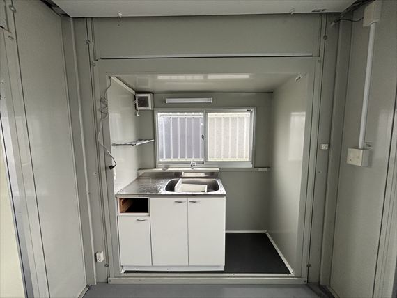 茨城県 5.00坪 中古 CT-54J AC・カプセル付 流し台 ガス代