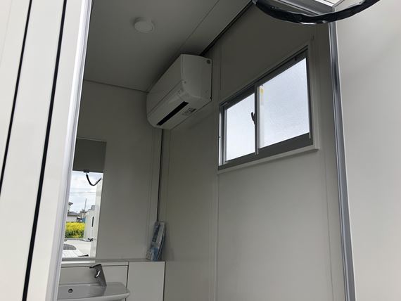 新棟1.84坪［29SANIT AC付 ホワイト］小山展示場(栃木県