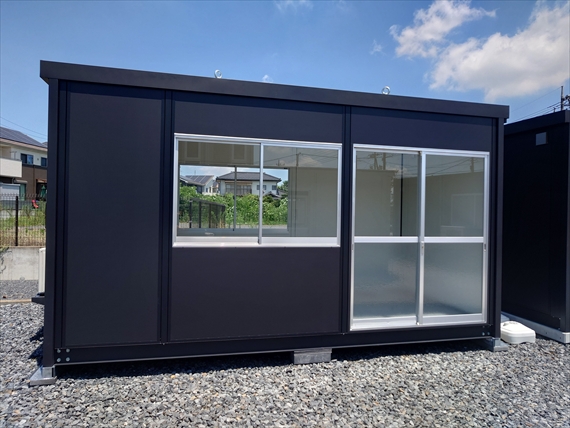 栃木県 ユニットハウス・プレハブ・コンテナハウス 3.02坪 新棟 47MSL 外観