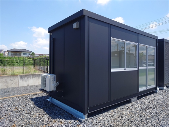 栃木県 ユニットハウス・プレハブ・コンテナハウス 3.02坪 新棟 47MSL 外観