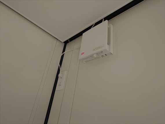 栃木県 2.44坪 新棟 38MSL 換気扇