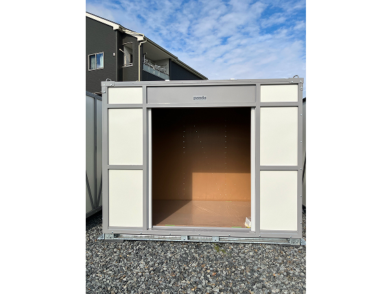 栃木県 1.60坪 新棟 Panda3 外観 シャッター開口