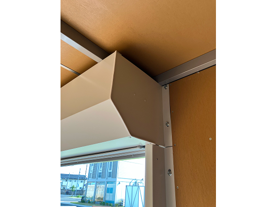 栃木県 1.60坪 新棟 Panda3 内観 シャッター