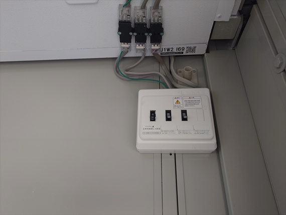 栃木県 2.83坪 中古 CT-41J 内観 分電盤