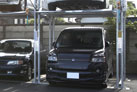下段はハイルーフ車も収容可