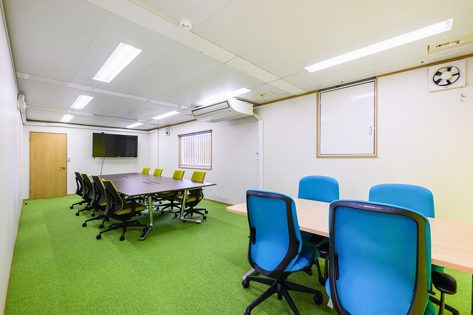 93MS1 11連棟 2階建て 事務室 ユニットハウス・プレハブ・コンテナ