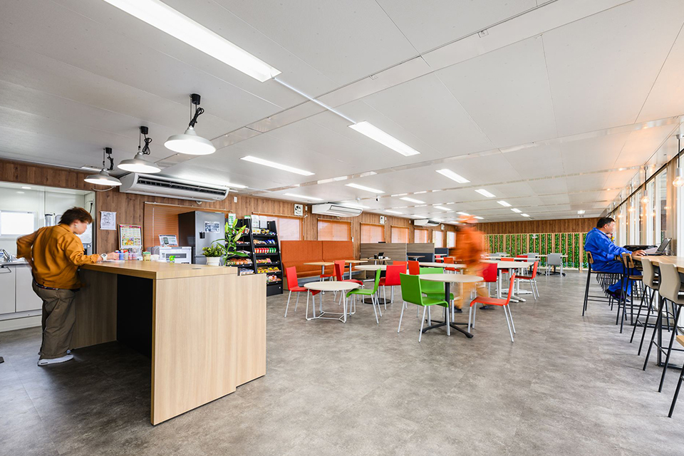 93MS1 11連棟 2階建て 内観 ユニットハウス・プレハブ・コンテナ