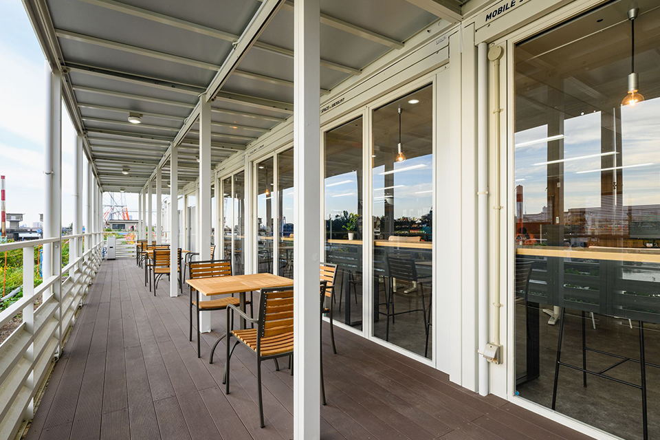 75MS1 12連棟 平家建て 内覧 ユニットハウス・プレハブ・コンテナ