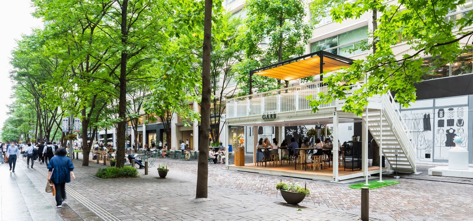 軽食やドリンクの売店・屋台コーナーとして