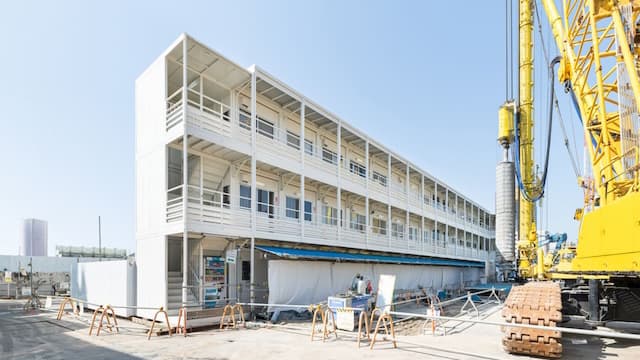 建設現場事務所の施工事例