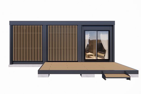 プレハブ住宅（能登復興住宅）