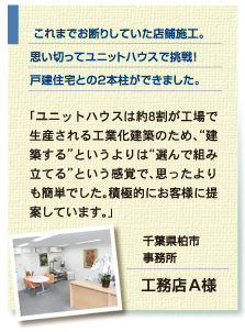 工務店A様