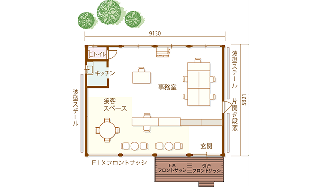 57MS1　4連棟