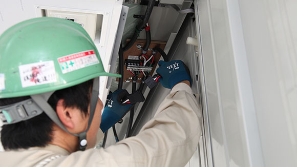 電線のユニット化